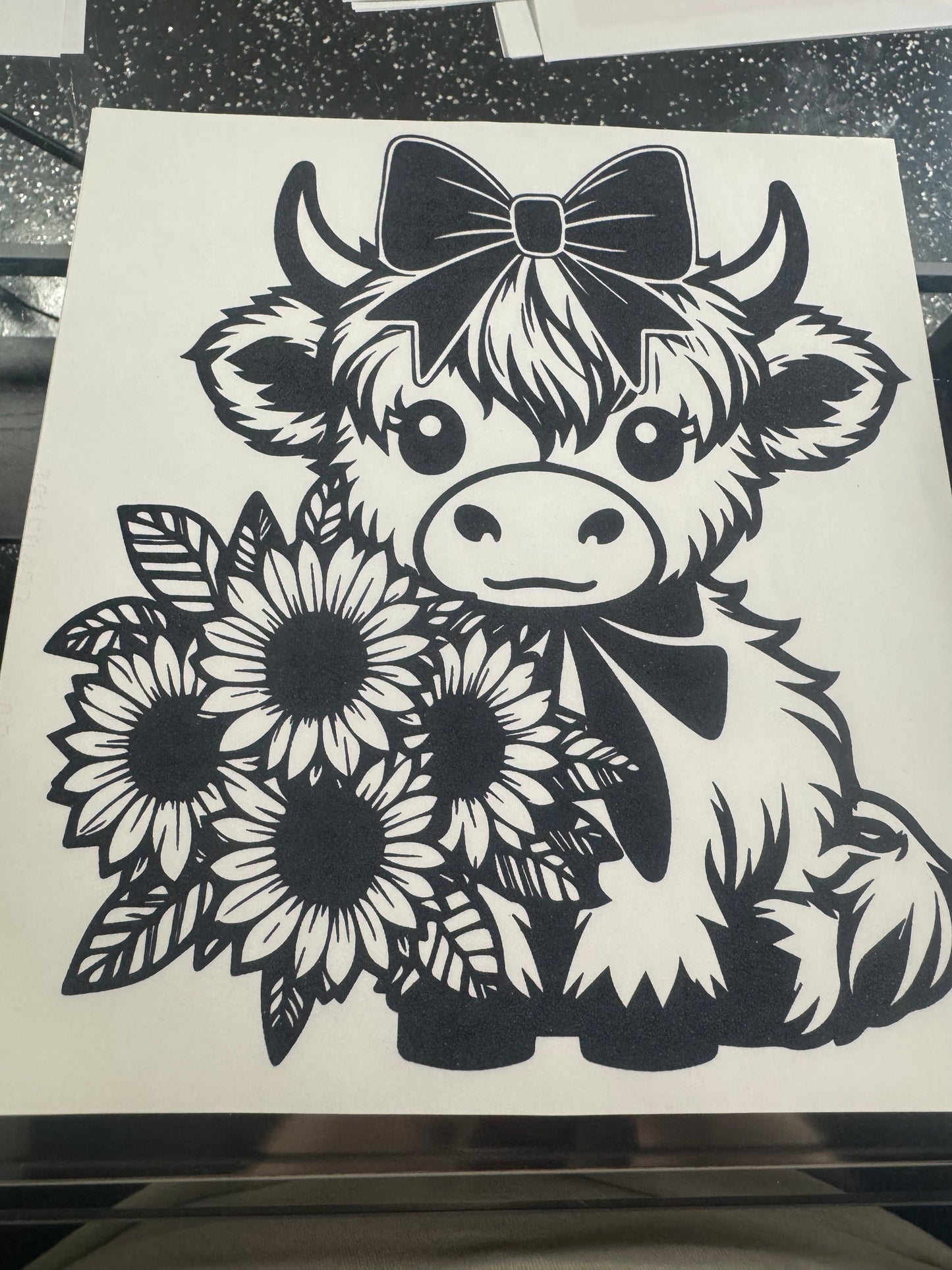 Sunflower Cow