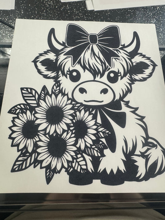 Sunflower Cow