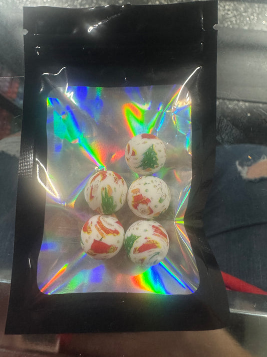 Christmas Bead 5 Pack