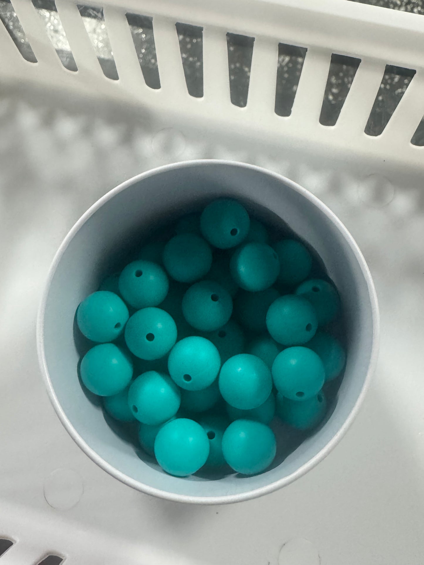 Turquoise 15mm Bead Pack Of 5