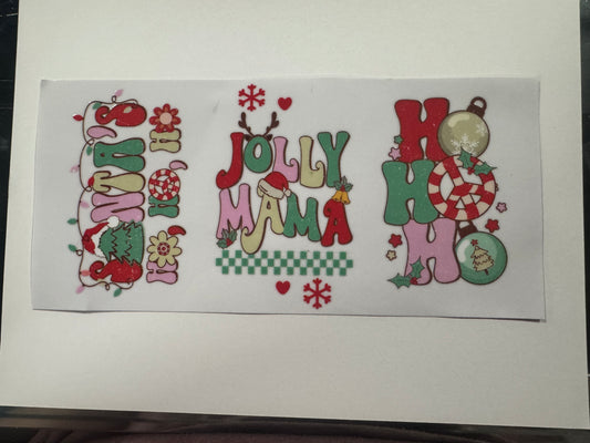 Jolly Mama UV DTF Cup Wrap